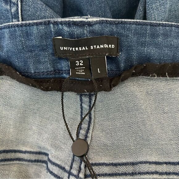Universal Standard Seine High Rise Skinny Jeans Size 32 Long 5x Plus Size - Picture 9 of 10
